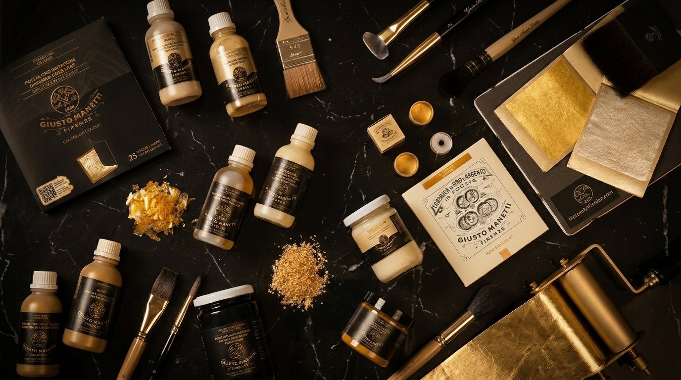 Giusto Manetti gold leaf and gilding supplies