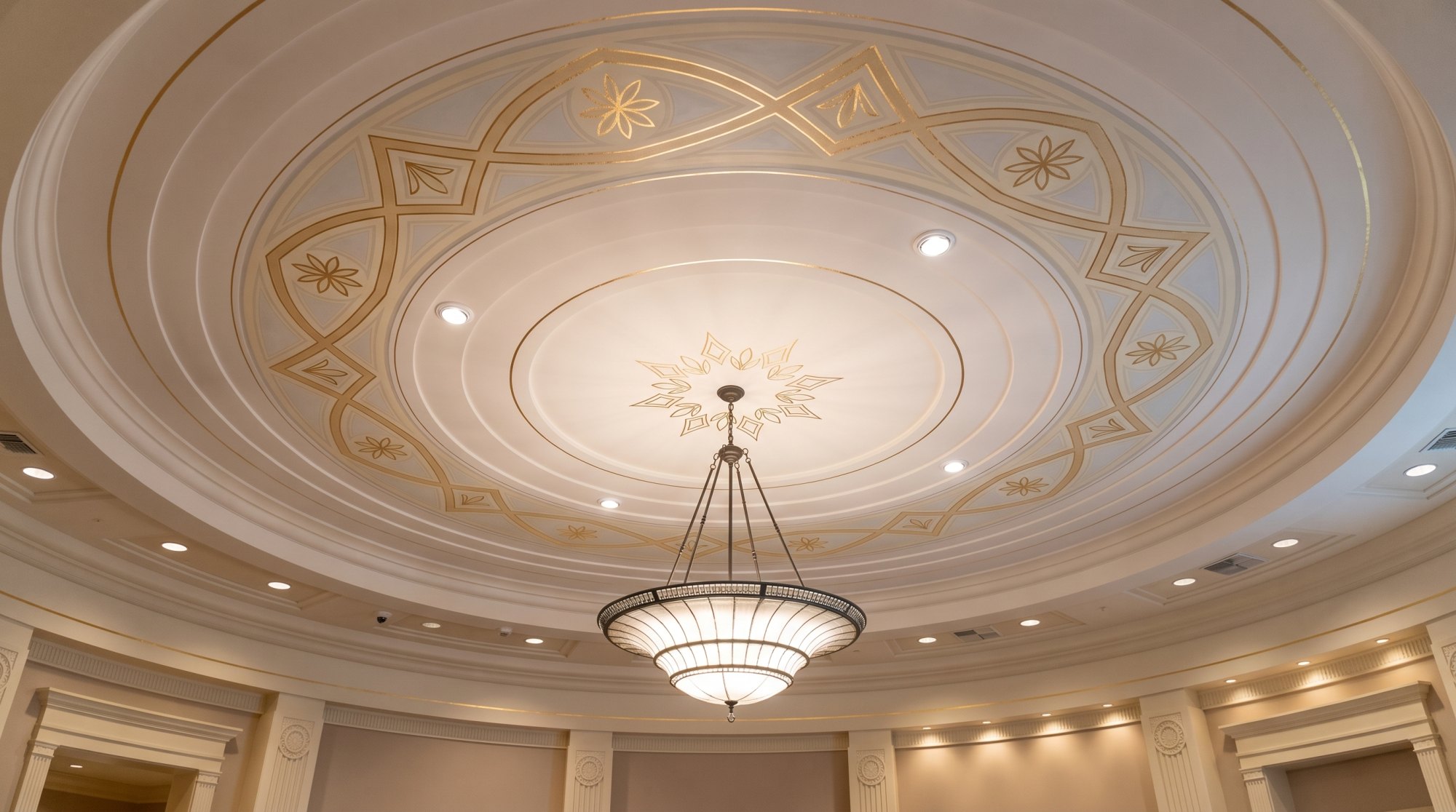 Special designs with gold leaf & ribbon