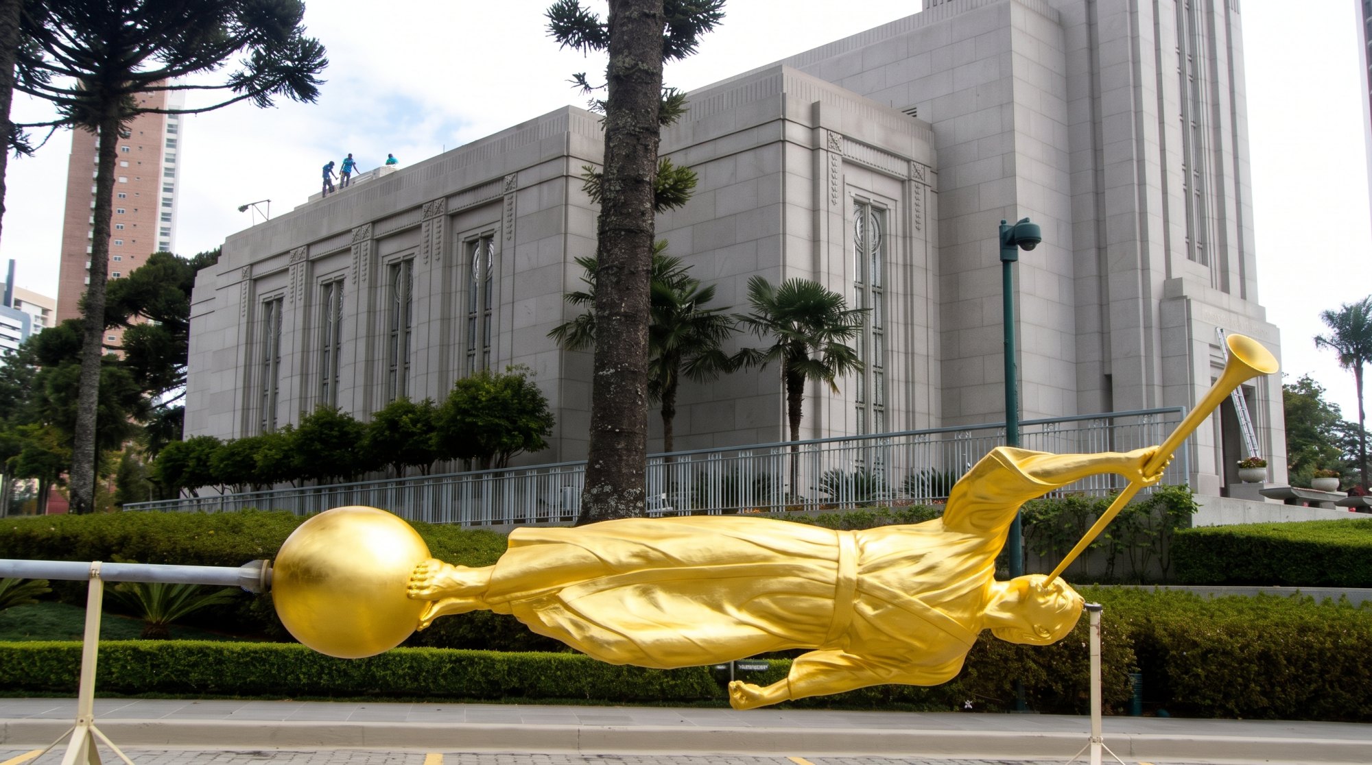 Angel Moroni restoration