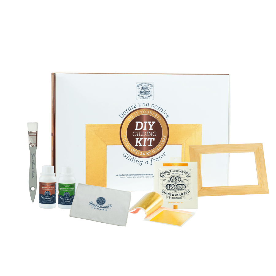 Kit – Gilding a frame with 24 kt gold leaf